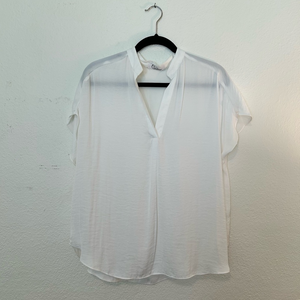 Elegant White Women's Top